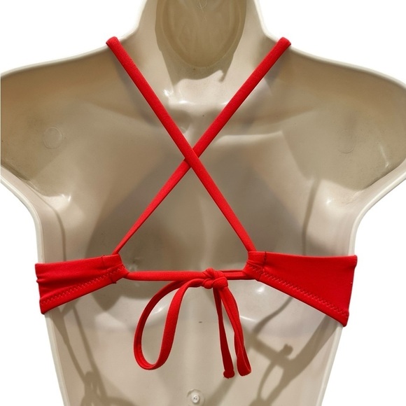 BECCA by Rebecca Virtue Color Code Halter High Neck Bikini Top ONLY - Picture 6 of 6